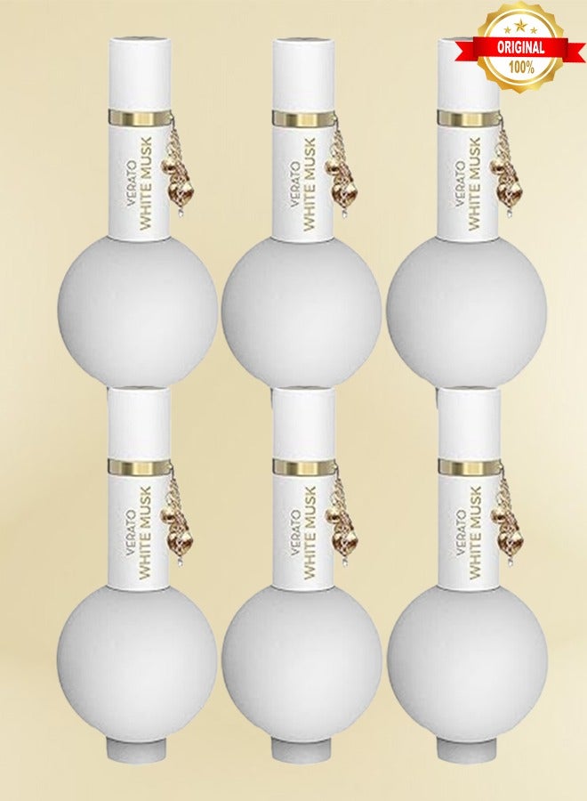 ميرادا 6 قطع عطر فيراتو المسك الأبيض 100 مل - Image 1