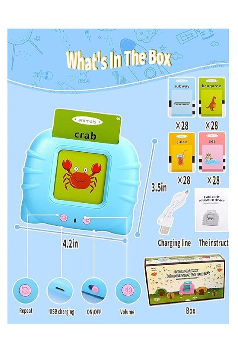 Talking Flashcards for Kids - Interactive Reading Machine for Preschoolers - Image 2