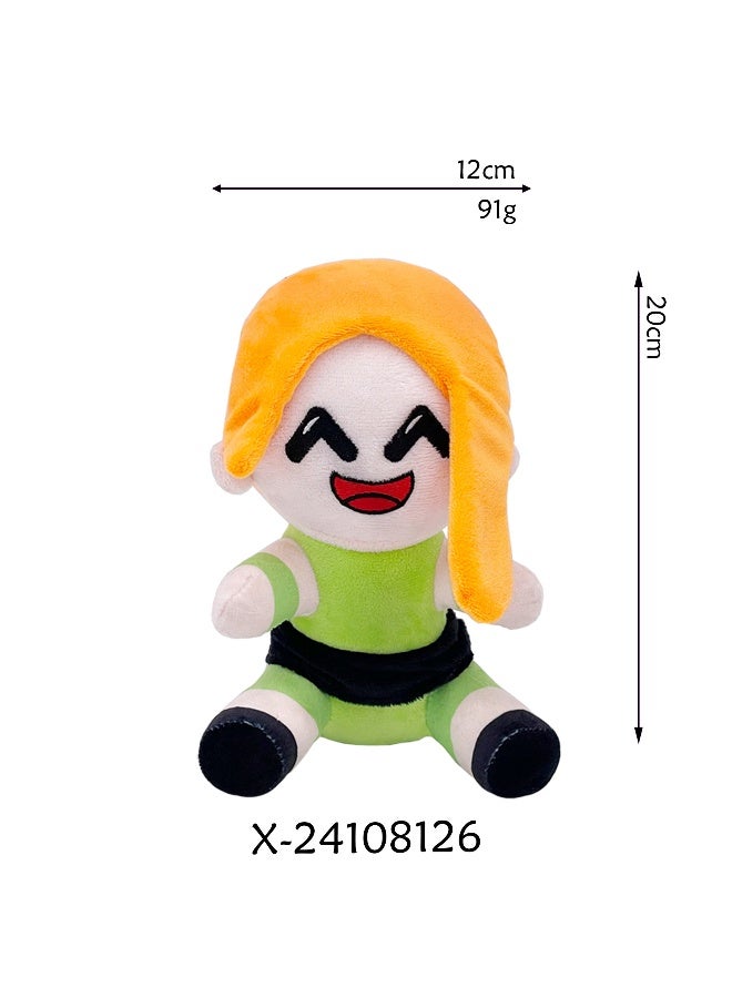 Cross-Border New OMZ Plush Hooded Cute Doll Stuffed Toy for Boys and Girls 