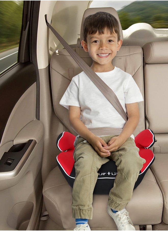 Nurtur - Nova Kids Booster Seat Arm Rest Easy to Install Universally Fit  Wide Cushioned Base Suitable from 4 years to 12 years Official Product - Image 1