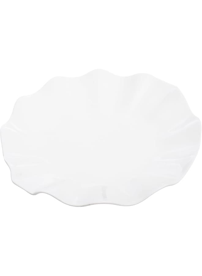Rosa By Fathy Mahmoud Wave Round Service Plate, 38 Cm Size - Image 2