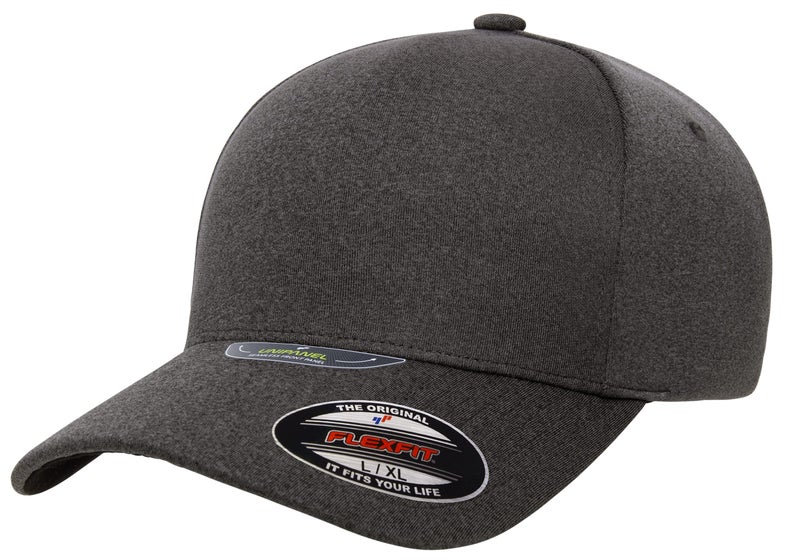 Flexfit UniPanel Melange Cap, Dark Grey, Small/Medium - Image 1