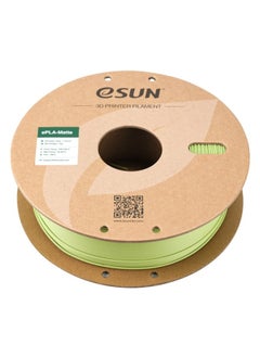 eSUN eSUN Matte PLA 3D Printer Filament, PLA 1.75 mm, Dimensional Accuracy +/- 0.05 mm, 1 kg Spool (2.2 lbs) Filament for 3D Printers, Matcha Green  - Image 2