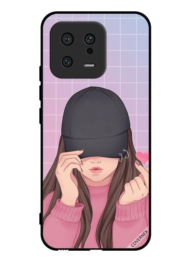 Covernex Protective Case Cover For Xiaomi 13 Snap Love Cap Girl - Image 1