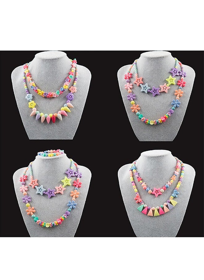 GROIC 700PCS Ocean Theme Colorful Bracelet Beads DIY Beads Making Kit with 10M Rope  - Image 4