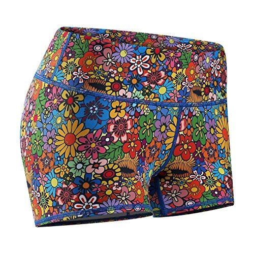 Tough Mode Women's 3" Athletic Workout Volleyball Running WOD Compression Shorts - Image 1