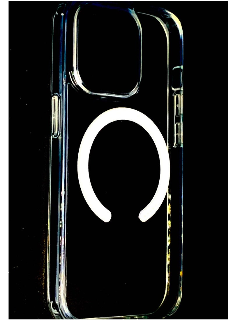 AL RAID Crystal Clear Impact Protection with MagSafe Compatibility for Apple iPhone 14 PRO - CLEAR CASE  - Image 2
