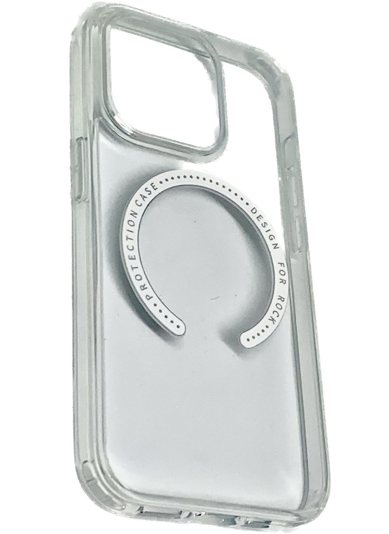 AL RAID Crystal Clear Impact Protection with MagSafe Compatibility for Apple iPhone 14 PRO - CLEAR CASE  - Image 1
