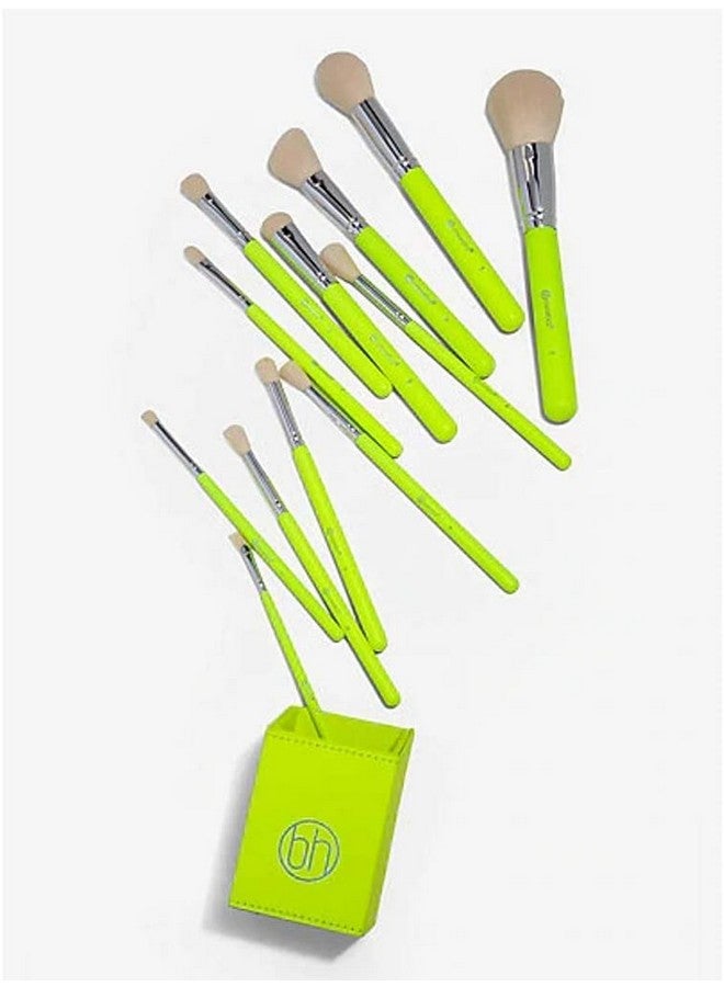 BH STUDIO PRO Makeup Brush set, Colour Festival 12-Piece Brush Set - Image 4