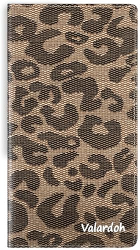 Valardoh Premium Car Registration and Insurance Card Holder, Car Document Holder for Cards, Driver License & other Essential Documents (Large, Leopard) - Image 1
