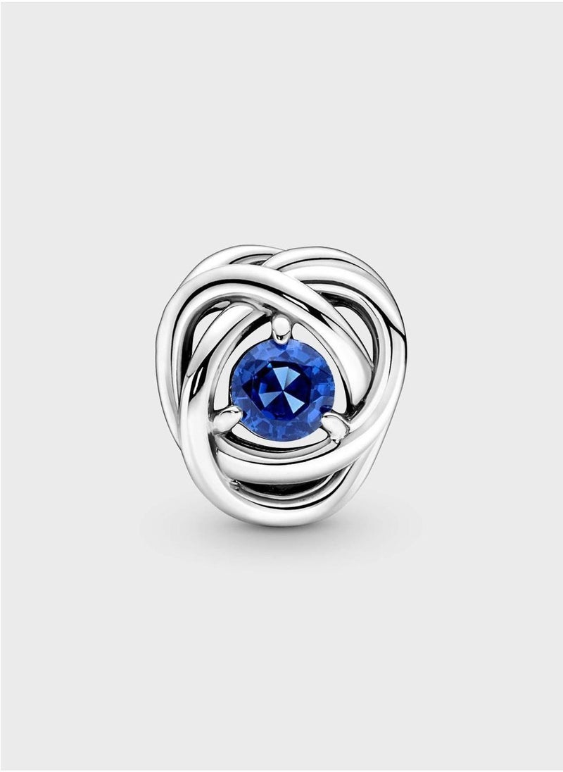 PANDORA Blue Eternity Circle Charm - Image 2