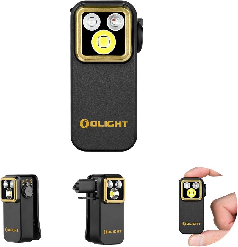 OLIGHT Oclip Pro S 600 Lumens Clip-on Torch with UV Light and Magnetic Base - Image 1