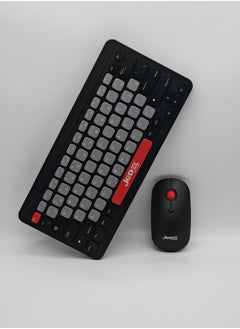 JeDEL WS681B Wireless Bluetooth Office Mouse and Keyboard Set for PC, Tablet, Cell Phone Black  - Image 4
