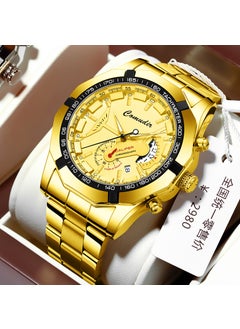 Generic A generation of automatic movement watch men's calendar waterproof luminous non-mechanical watch large dial cross-border new  - Image 5