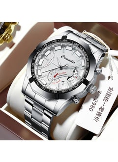 Generic A generation of automatic movement watch men's calendar waterproof luminous non-mechanical watch large dial cross-border new  - Image 4