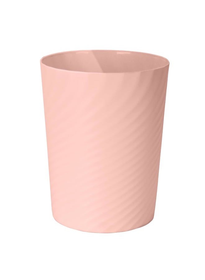 VKPLITE Small Plastic Trash Can - 2 Gallon - Pink - Wastebasket Garbage Can Container - Image 1