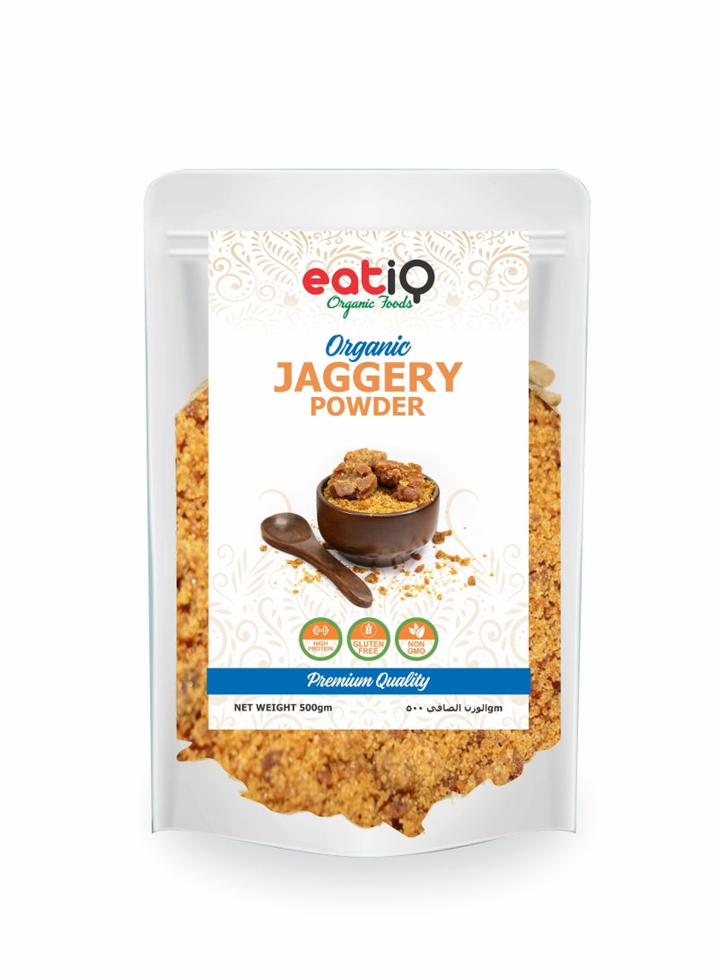 eatiQ Organic Foods سكر جاجري عضوي من قصب السكر