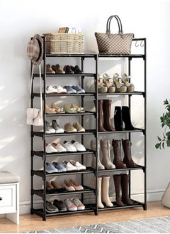 ADEBOLA Shoe Rack Black 85x30x158 cm  - Image 1