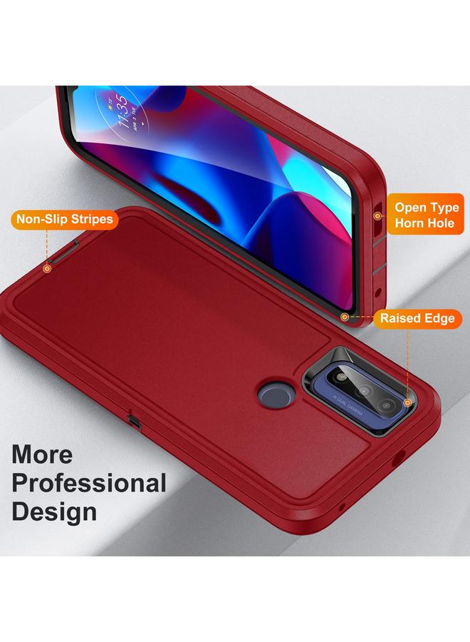 S-TOP Case For Motorola Moto G Play 2023 Life Waterproof Rugged PC + Silicone Phone Case - Image 3