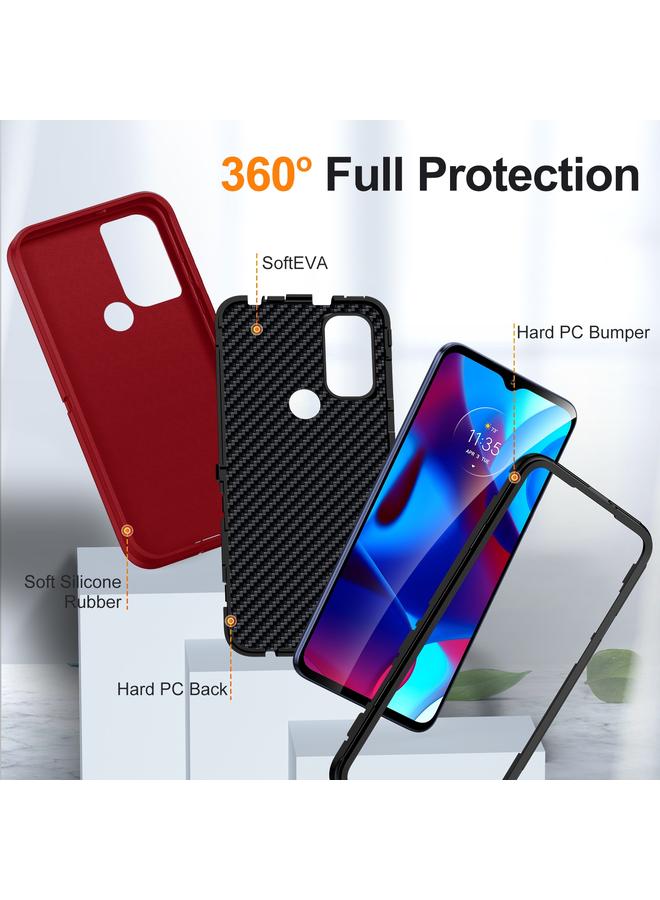 S-TOP Case For Motorola Moto G Play 2023 Life Waterproof Rugged PC + Silicone Phone Case - Image 4
