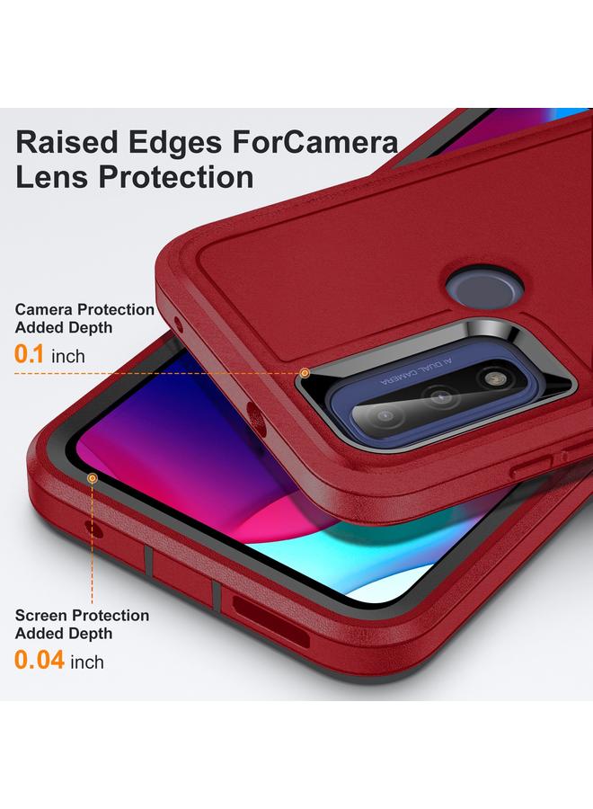 S-TOP Case For Motorola Moto G Play 2023 Life Waterproof Rugged PC + Silicone Phone Case - Image 5