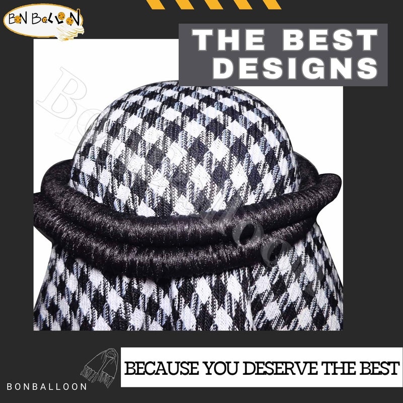 bonballoon Arafat Arabian Arabic Scarf Shawl Keffiyeh Shemagh Desret Palestine + Igal Agal Set Unisex Traditional Middle Eastern Saudi Arabia Costume Palestinian Headscarf Veil Tassel - Image 3