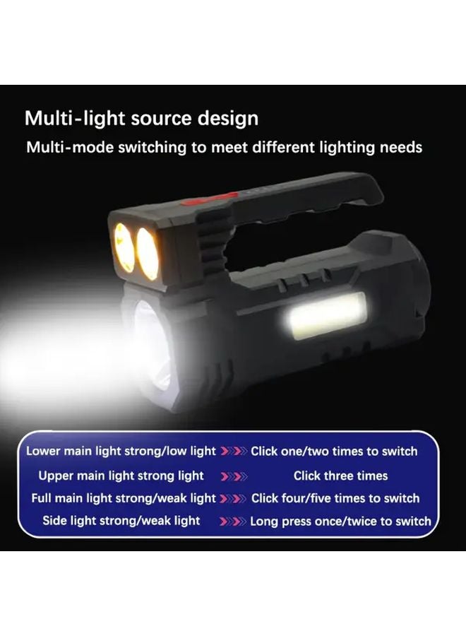 كا بلاك مصباح LED بشاشة رقمية للطاقة شاحن سريع من النوع C USB لمهام التكتيكية - Image 4