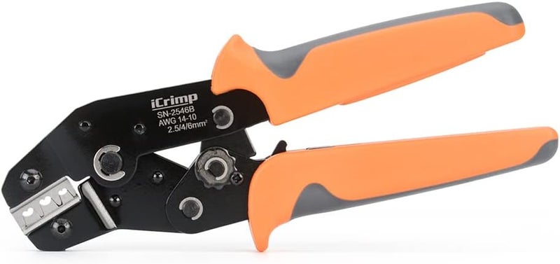 IWISS iCrimp IWS4 Solar PV Connector Crimping Tools for AWG14-10 (2.5/4/6mm²) Solar Panel PV Cable with Wire EDM Die - Image 1