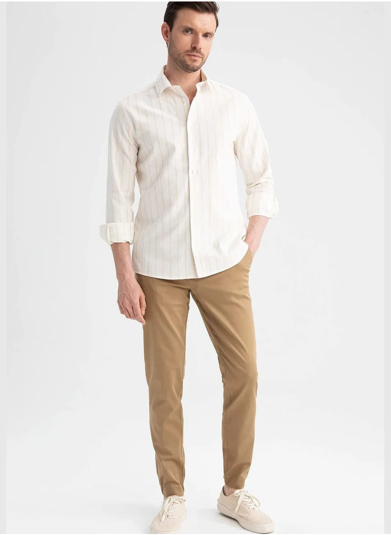 ديفاكتو Jogger Fit Tie Waist Chinos