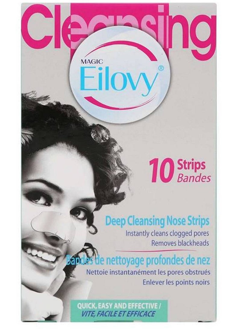 Eilovy Deep Cleansing Nose Strips 10 Pieces Pack - Image 1