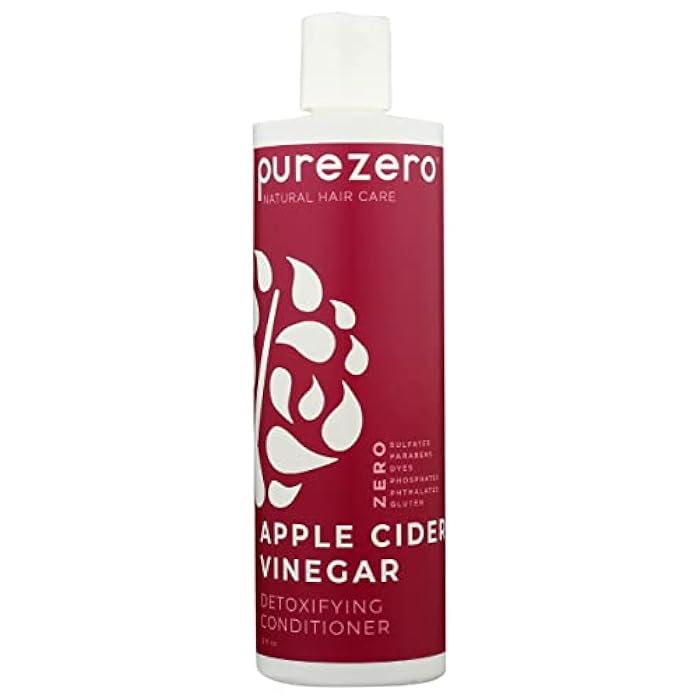 Purezero, Conditioner Apple Cider Vinegar Detoxifying, 12 Ounce - Image 1