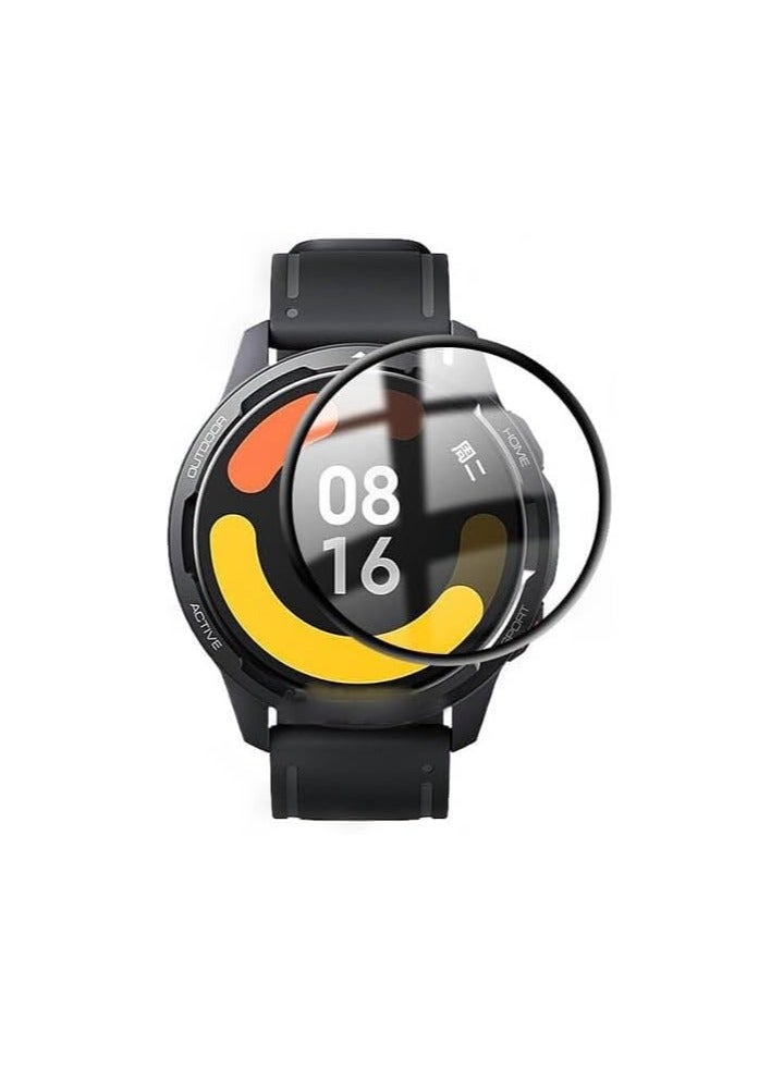 Screen Protector Compatible with Huawei GT Runner Watch, 3D Soft Curved Edge Protection Film [Anti-Scratch] [Bubble Free] [Extremely Shatter-Resistant] [Highly Sensitive] (Not Glass) - Image 1