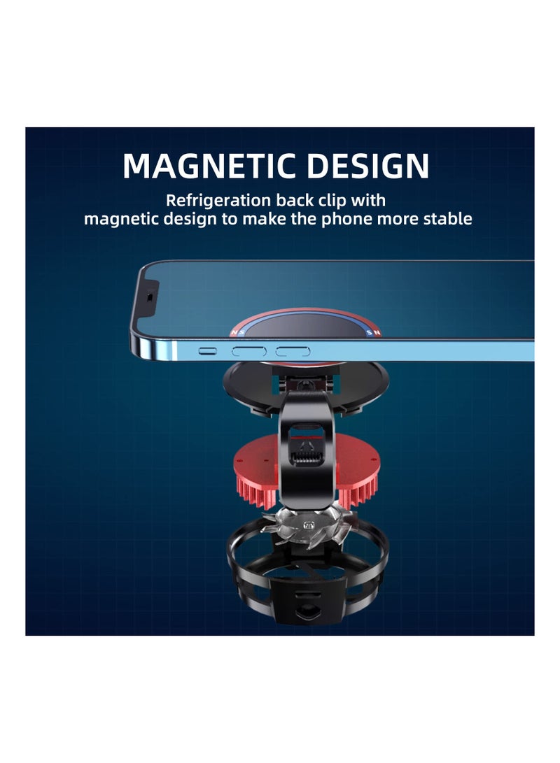 KASTWAVE Mobile Phone Cooler Compatible with Magsafe, Game Cooler Fan for PUBG, Designed for iPhone 12/13 Series for Games, Live Streaming&Vlog for 4-6.7 inches iOS/Android Semiconductor Heatsink Without Noise - Image 2