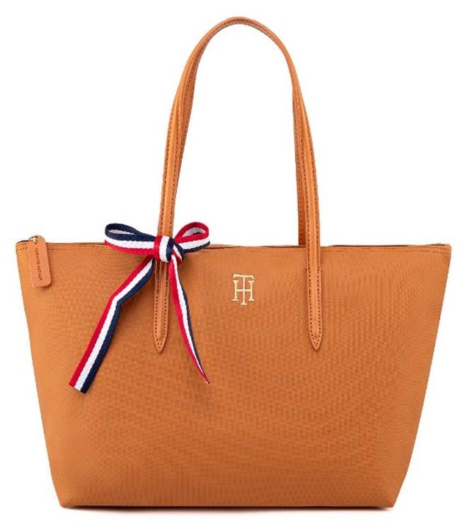 Tommy Girl Tommy Hilfiger Women's Tote Bags, Classic Fashion Versatile Signature Tape Large Capacity Shoulder Bag Handbag for Travel, Work, Gym, - Image 1