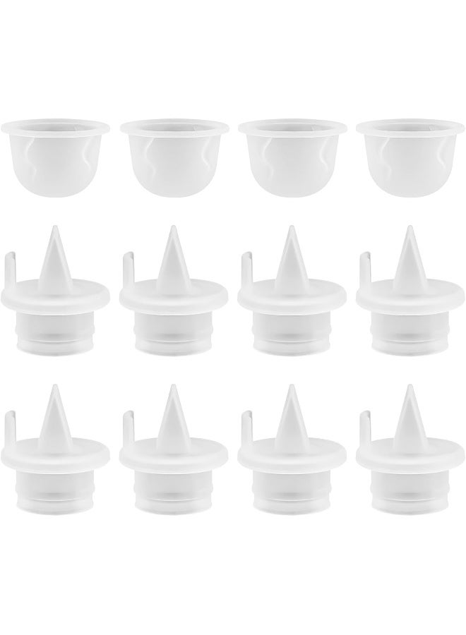 PEUTIER 12pcs Replacement Breast Pump Parts for BabyBuddha - Image 1