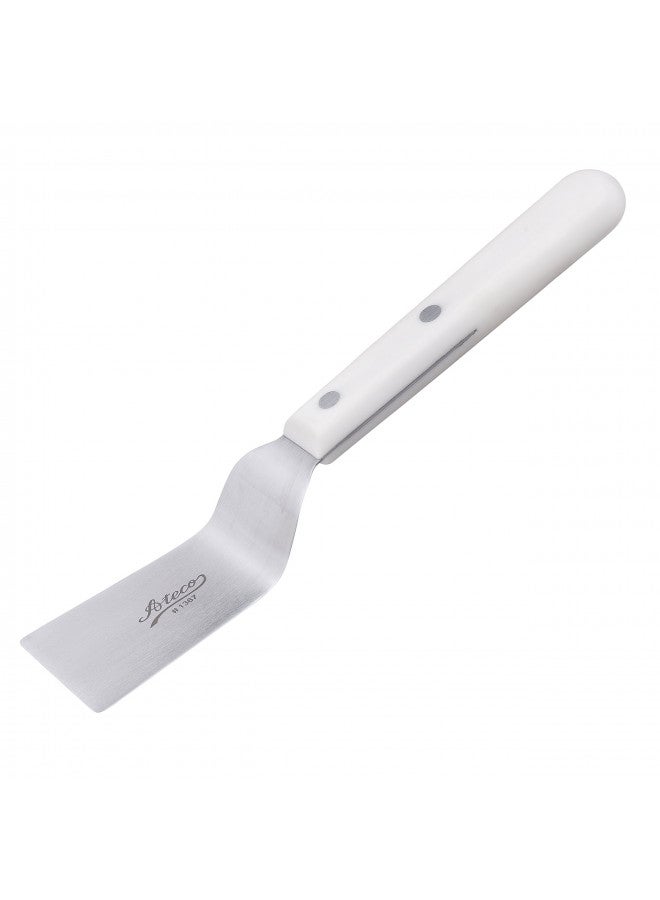 Ateco Brownie Spatula with 4 by 2-Inch Stainless Steel Blade, Plastic Handle, Dishwasher Safe, Silver