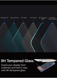 Spigen GLAStR EZ Fit HD PRIVACY for Samsung Galaxy S25 ULTRA Privacy Screen Protector [2 PACK] Tempered Glass with Easy Install Tray - 2 Pack  - Image 4