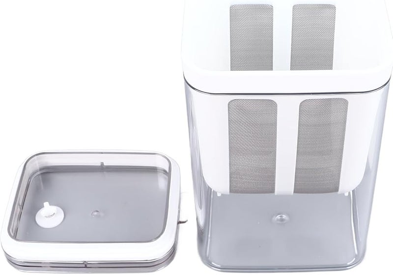 Large Capacity Greek Yogurt Maker with Ultra Fine Mesh Strainer Basket and Lid - Image 3