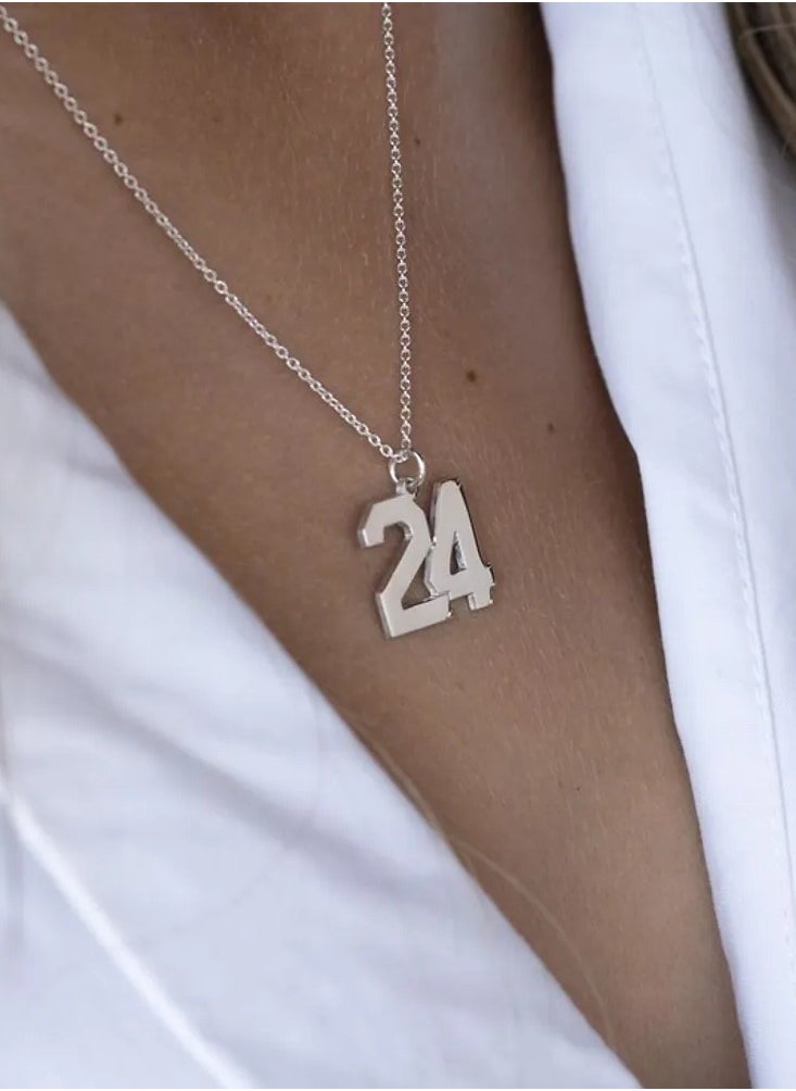 FK Jewellers - Silver 925 Personalized Number Necklace - Image 1
