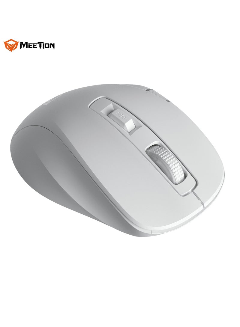 Meetion MEETION Three-Mode Gaming Ergonomic Mouse GW32 2.4G/Bluetooth/Wired PAW3220 Sensor Up to 8000DPI 1000Hz Polling Rate 20 Million Times Micro Switch RGB Lighting Effects 700mAh Long Battery Life Right-Handed Ergonomics Meetion Exclusive Driver - Image 3