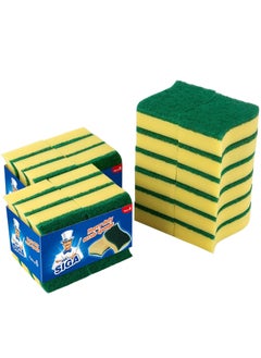Mr Siga MR SIGA Heavy Duty Scrub Sponge Size 11 x 7 x 3cm Pack of 24  - Image 1