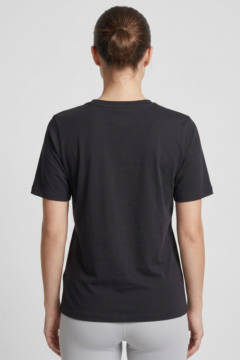 PUMA Women Relaxed Fit Short Sleeve Outdoor T-Shirt, Black - Image 4