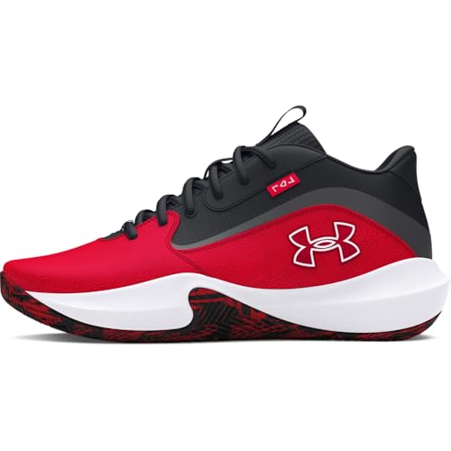 Under Armour Unisex Lockdown 7, (600) Red/Black/Red, 10, US - Image 5