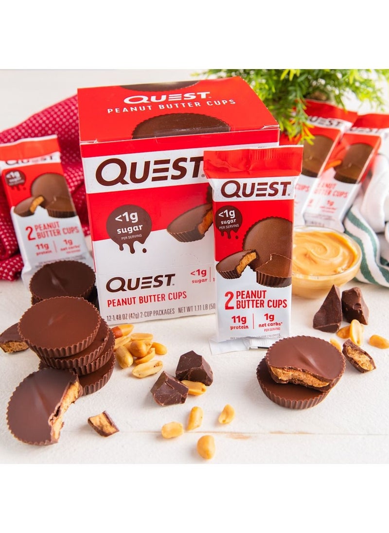QUEST NUTRITION - Quest Nutrition High Protein Peanut Butter Cups - Image 1