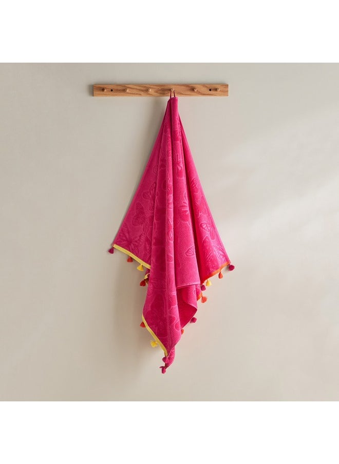 Home Box Grace Meadows Turkish Cotton Kids Beach Towel 80 x 150 cm  - Image 1