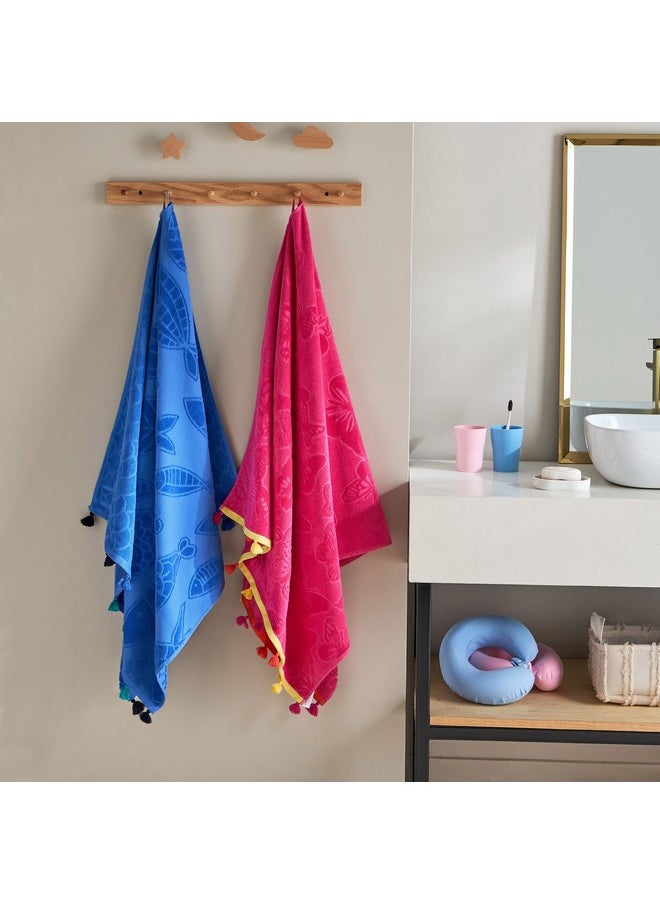 Home Box Grace Meadows Turkish Cotton Kids Beach Towel 80 x 150 cm  - Image 4