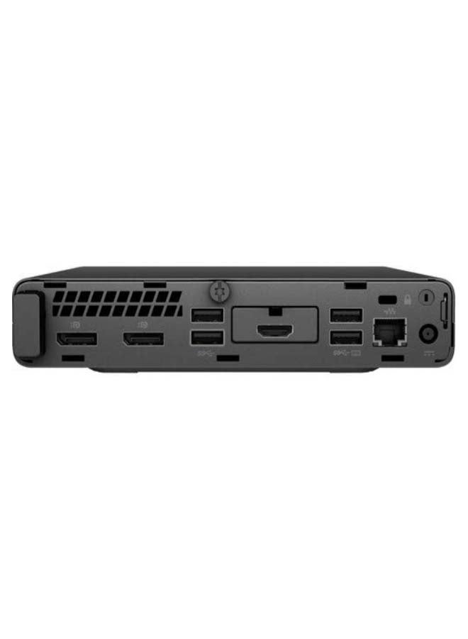 HP جهاز كمبيوتر إليت ديسك 705 G4 صغير بمعالج إيه إم دي ريزين/ ذاكرة رام سعة 4 جيجابايت/ محرك أقراص صلبة سعة 500 جيجابايت/ بطاقة رسومات مدمجة إيه إم دي راديون RX فيجا 11 سعة 1 جيجابايت أسود/رمادي - Image 4