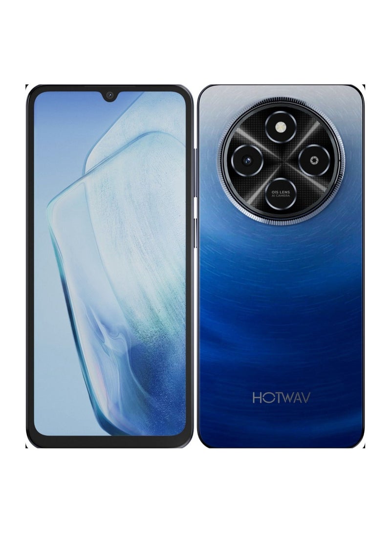 HOTWAV Note 16 Smartphone (4+8=12GB64GB) storage 6’9 inch HD Display Starry Blue - Image 1