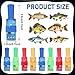Oitnlaughter 36Pcs Gone Fishing LED Finger Lights Fishing Party Favors Glow in the Dark Light Up Finger Lights Go Fish Themed Toys Bulk for Kids Birthday Party Goodie Bag Stuffer Birthday Gifts Classroom Prize - Image 4
