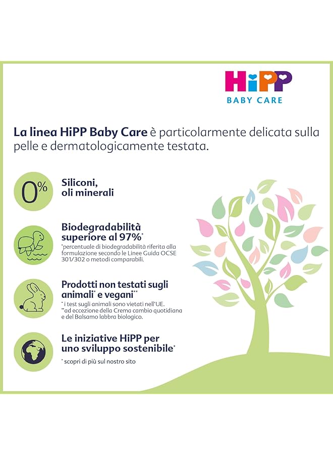 Hipp Babysanft Baby Care Oil For Children Deep Nourishes And Protects Skin For Dry And Sensitive Skin With 100% Natural Oils 1 X 200 Ml Bottle - Image 4